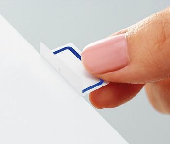 コクヨ-カラーレーザー-カラーコピー用フィルムラベル-A4-タックインデックス-中-56面-10枚-LBP-T2592B-青 | 3 | ブング・ステーション