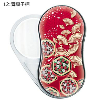 共栄プラスチック-LEDスウィングルーペ-和柄-デザイン12-舞扇子柄--ORIONS--SR-1900-12 | 1 | ブング・ステーション