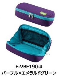 コクヨ-ペンケース＜シェルブロ＞-F-VBF190-4-パープル×エメラルドグリーン | 1 | ブング・ステーション